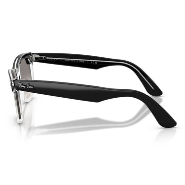 Ray-Ban Sonnenbrille RB2240 129432 Wayfarer Schwarz auf Transparent/Grau Verlauf Unisex 2