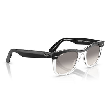 Ray-Ban Sonnenbrille RB2240 129432 Wayfarer Schwarz auf Transparent/Grau Verlauf Unisex 4