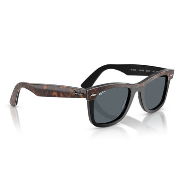 Ray-Ban Sonnenbrille RB2240 1441R5 Wayfarer Braun auf Schwarz Blau Unisex 4