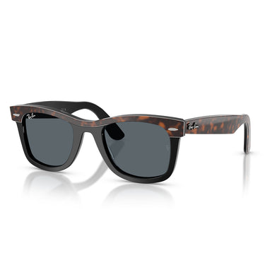 Ray-Ban Sonnenbrille RB2240 1441R5 Wayfarer Braun auf Schwarz Blau Unisex 1