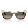 Ray-Ban Gafas de Sol RB2240 144371 Wayfarer Beige Sobre Marrón/Gris Degradado Unisex