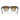 Ray-Ban Occhiali da Sole RB2240 955/51 Wayfarer Rosso Su Nero/Marrone Sfumato Trasparente Unisex 4