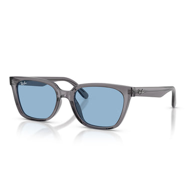 Ray-Ban Occhiali da Sole RB2243D 139972 Grigio Trasparente Azzurro Unisex 2