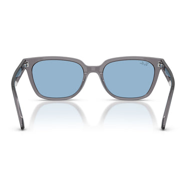Ray-Ban Occhiali da Sole RB2243D 139972 Grigio Trasparente Azzurro Unisex 4