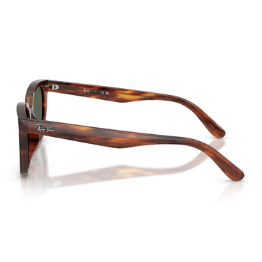 Ray-Ban Occhiali da Sole RB2243D 954 71 Marrone Striato Verde Scuro Unisex 3