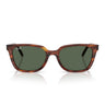 Ray-Ban Occhiali da Sole RB2243D 954 71 Marrone Striato Verde Scuro Unisex 