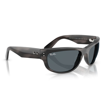 Ray-Ban Sunglasses RB2289 1404R5 Mega Balorama Striated Gray/Blue Unisex 5