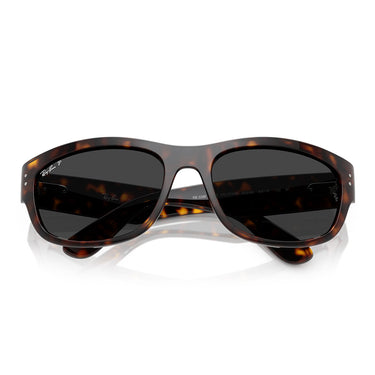 Ray-Ban Occhiali da Sole RB2289 902/48 Mega Balorama Marrone/Nero Unisex Polarizzati 5