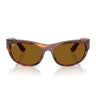 Ray-Ban Occhiali da Sole RB2289 954 33 Mega Balorama Marrone Striato Marrone B-15 Unisex 