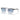 Ray-Ban Occhiali da Sole RB2298 13553F Hawkeye Grigio/Azzurro Unisex 2