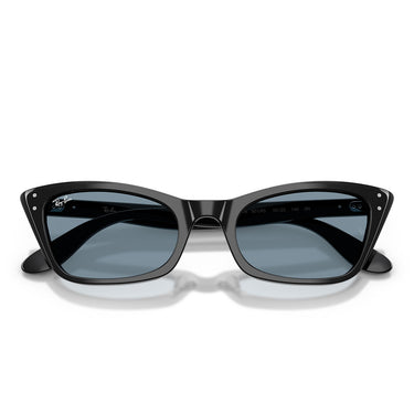 Ray-Ban Occhiali da Sole RB2299 901 R5 Lady Burbank Nero Blu Unisex 5