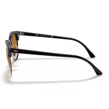 Ray-Ban Occhiali da Sole RB3016 125651 Clubmaster Marrone Blu/Marrone Chiaro Sfumato Unisex 2