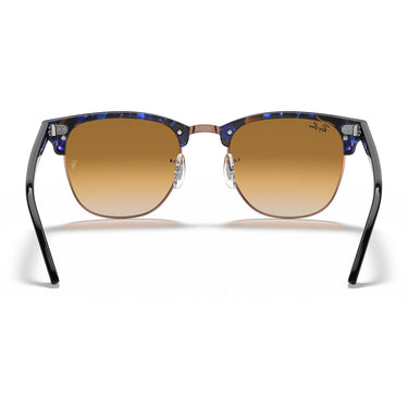 Ray-Ban Occhiali da Sole RB3016 125651 Clubmaster Marrone Blu/Marrone Chiaro Sfumato Unisex 3