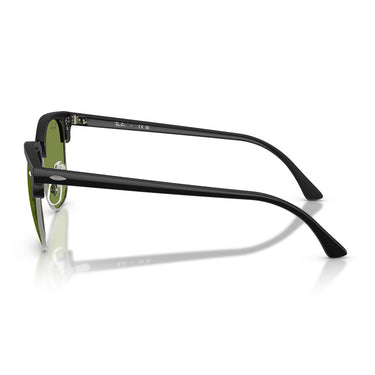 Ray-Ban Occhiali da Sole RB3016 601S4E Clubmaster Nero Opaco Verde Unisex 3