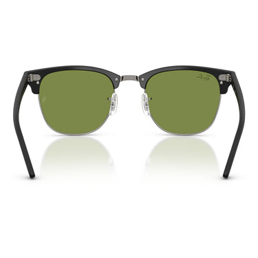 Ray-Ban Occhiali da Sole RB3016 601S4E Clubmaster Nero Opaco Verde Unisex 4