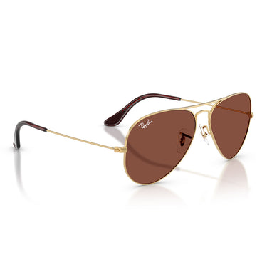 Ray-Ban Okulary Przeciwsłoneczne RB3025 001/C5 Aviator Złoto Arista/Czerwony Unisex 4