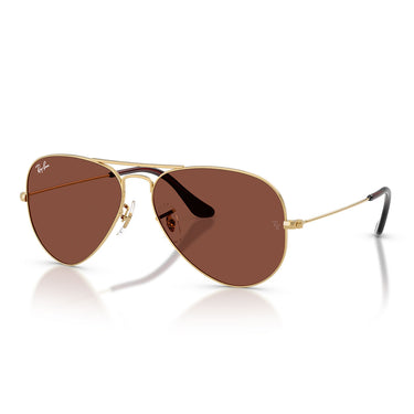 Ray-Ban Okulary Przeciwsłoneczne RB3025 001/C5 Aviator Złoto Arista/Czerwony Unisex 1