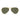 Ray-Ban Occhiali da Sole RB3025 001/58 Aviator Gradient Oro/Verde G-15 Unisex Polarizzati