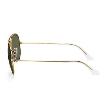 Ray-Ban Okulary Przeciwsłoneczne RB3025 001/58 Aviator Gradient Złoto/Zielony G-15 Unisex Polaryzowane 3