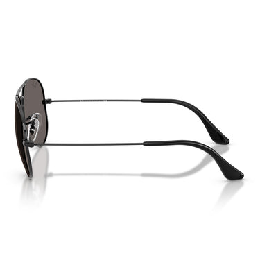 Ray-Ban Occhiali da Sole RB3025 002/B1 Aviator Nero/Grigio Scuro Unisex 2