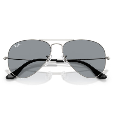 Ray-Ban Occhiali da Sole RB3025 004 R5 Aviator Gunmetal Grigio Unisex  5
