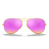 Ray-Ban Okulary Przeciwsłoneczne RB3025 112/1Q Aviator Gradient Złote/Flash Różowe Unisex Polaryzowane