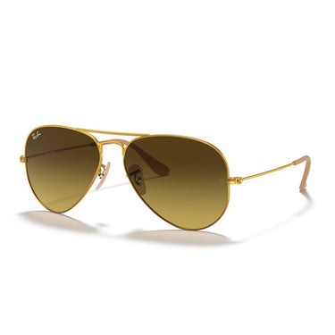 Ray-Ban Okulary Przeciwsłoneczne RB3025 112/85 Aviator Złoto/Brązowy Gradient Unisex 2
