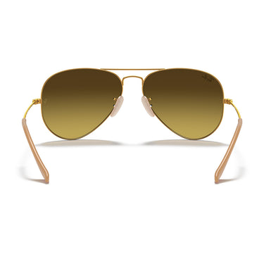 Ray-Ban Okulary Przeciwsłoneczne RB3025 112/85 Aviator Złoto/Brązowy Gradient Unisex 4