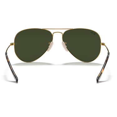 Ray-Ban Okulary Przeciwsłoneczne RB3025 181 Aviator Gradient Złoto/Zielony G-15 Unisex 3