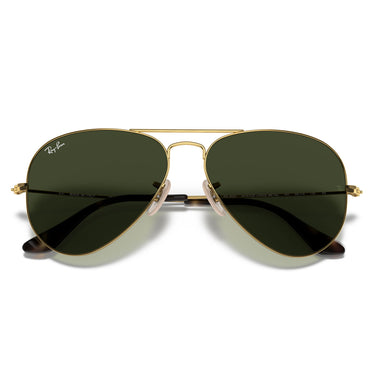Ray-Ban Okulary Przeciwsłoneczne RB3025 181 Aviator Gradient Złoto/Zielony G-15 Unisex 5
