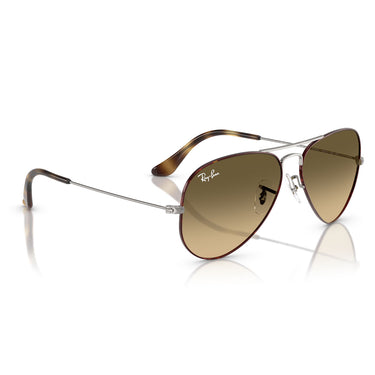 Ray-Ban Okulary Przeciwsłoneczne RB3025 92700A Aviator Gradient Havana Marrone Sfumato Unisex 4
