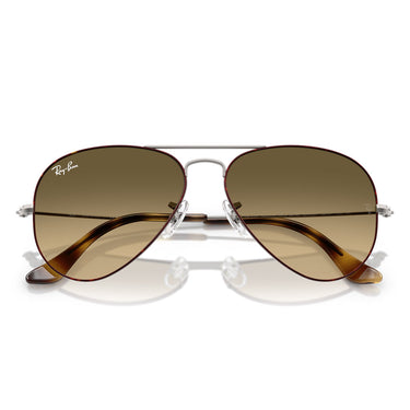 Ray-Ban Okulary Przeciwsłoneczne RB3025 92700A Aviator Gradient Havana Marrone Sfumato Unisex 5