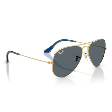 Ray-Ban Okulary Przeciwsłoneczne RB3025 9278R5 Aviator Złoto Arista/Niebieski Unisex 4