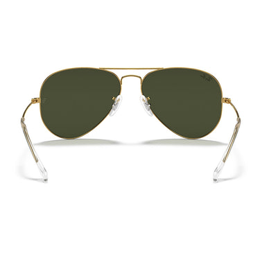 Ray-Ban Okulary Przeciwsłoneczne RB3025 L0205 Aviator Złoto Arista/Zielony G-15 Unisex 4