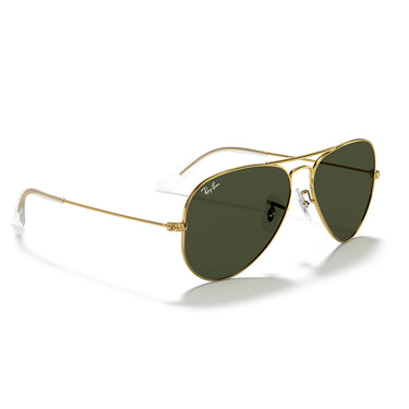 Ray-Ban Okulary Przeciwsłoneczne RB3025 L0205 Aviator Złoto Arista/Zielony G-15 Unisex 5