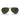 Ray-Ban Occhiali da Sole RB3025 L2823 Aviator Nero-Verde G-15 Unisex