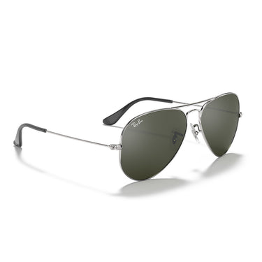 Ray-Ban Okulary Przeciwsłoneczne RB3025 W3277 Aviator Gradient Srebrny/Szary Unisex 5
