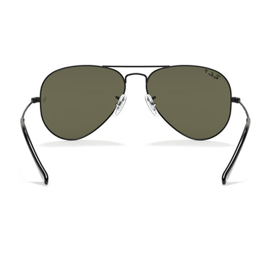 Ray-Ban Okulary Przeciwsłoneczne RB3025 W3361 Aviator Gradient Czarny/Zielony G-15 Unisex Polaryzowane 4