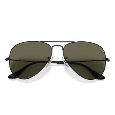 Ray-Ban Okulary Przeciwsłoneczne RB3025 W3361 Aviator Gradient Czarny/Zielony G-15 Unisex Polaryzowane 6