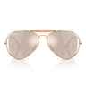 Ray-Ban Occhiali da Sole RB3029M 001 0V x Dolce & Gabbana The Outdoorsman Oro Arista Trasparente Specchiato Oro Bianco Unisex 