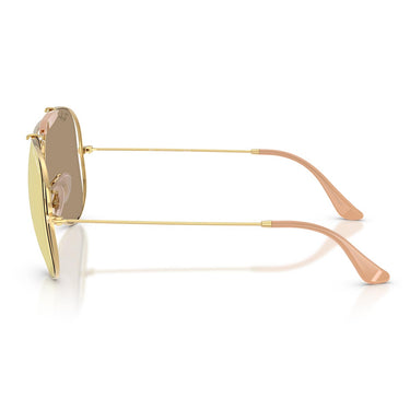 Ray-Ban Occhiali da Sole RB3029M 001/7J x Dolce & Gabbana The Outdoorsman Oro Arista/Marrone Specchiato Oro Rosé Unisex 2