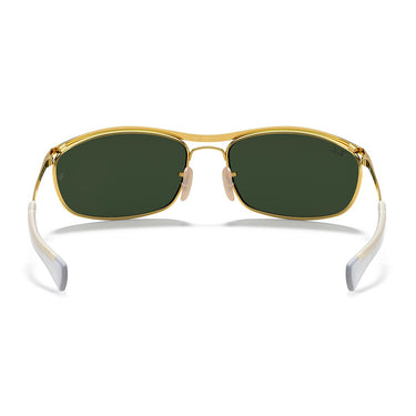 Ray-Ban Occhiali da Sole RB3119M 001/31 Olympian I Deluxe Oro Arista/Verde G-15 Unisex 3