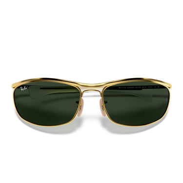 Ray-Ban Occhiali da Sole RB3119M 001/31 Olympian I Deluxe Oro Arista/Verde G-15 Unisex 5
