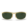 Ray-Ban Occhiali da Sole RB3119M 001/31 Olympian I Deluxe Oro Arista/Verde G-15 Unisex