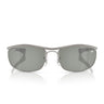 Ray-Ban Occhiali da Sole RB3119M 928040 Olympian I Deluxe x Star Wars Gunmetal Verde Specchiato Argento Unisex 
