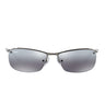 Ray-Ban Okulary Przeciwsłoneczne RB3183 004/82 Gunmetal/Srebrne Unisex Polaryzowane