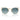 Ray-Ban Occhiali da Sole RB3447 001/3M Round Metal Oro/Blu Unisex