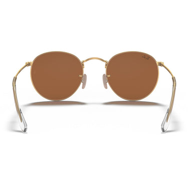 Ray-Ban Gafas de Sol RB3447 112 Z2 Round Metal Oro Marrón Unisex 3
