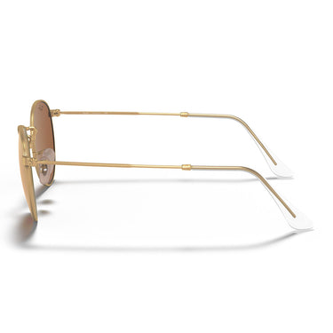 Ray-Ban Gafas de Sol RB3447 112 Z2 Redondo Metal Oro Marrón Unisex 2