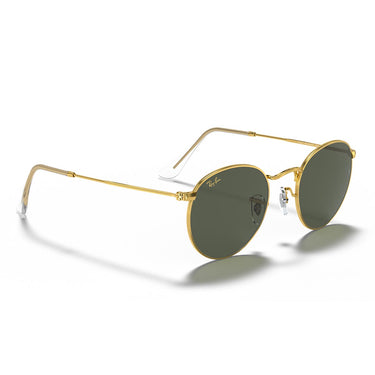 Ray-Ban Occhiali da Sole RB3447 919631 Round Metal Oro/Verde G-15 Unisex 4